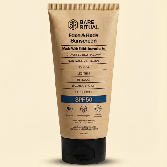 Beef Tallow Sunscreen SPF 50