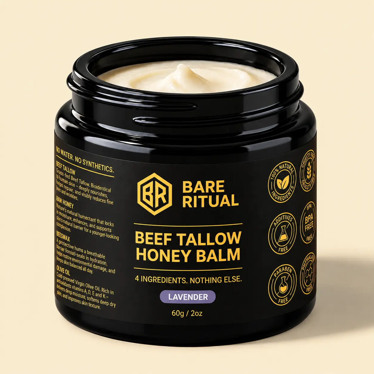 Beef Tallow Honey Balm™