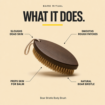 Boar Bristle Body Brush