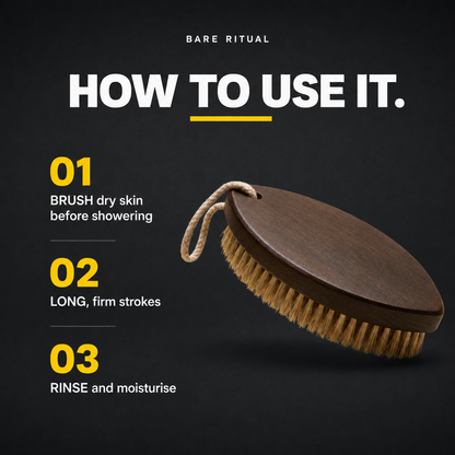 Boar Bristle Body Brush