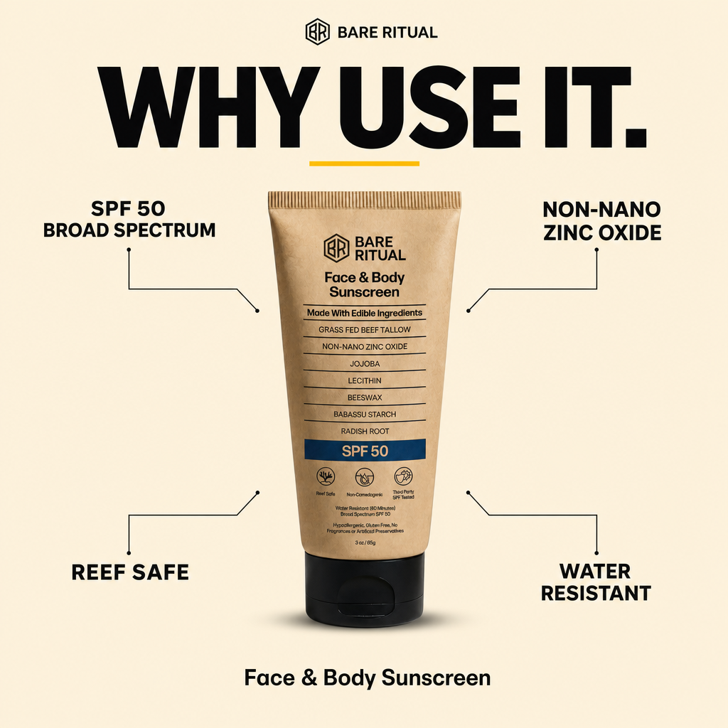 Beef Tallow Sunscreen SPF 50