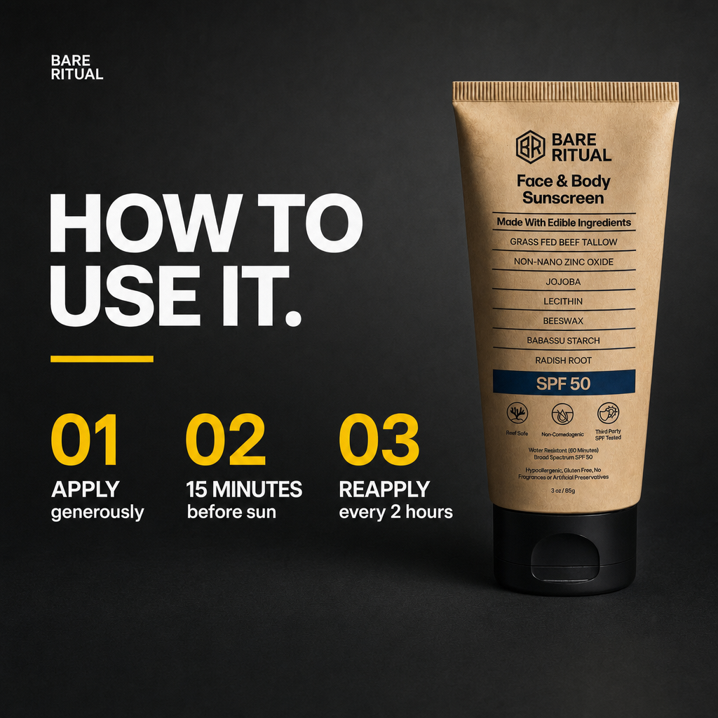 Beef Tallow Sunscreen SPF 50